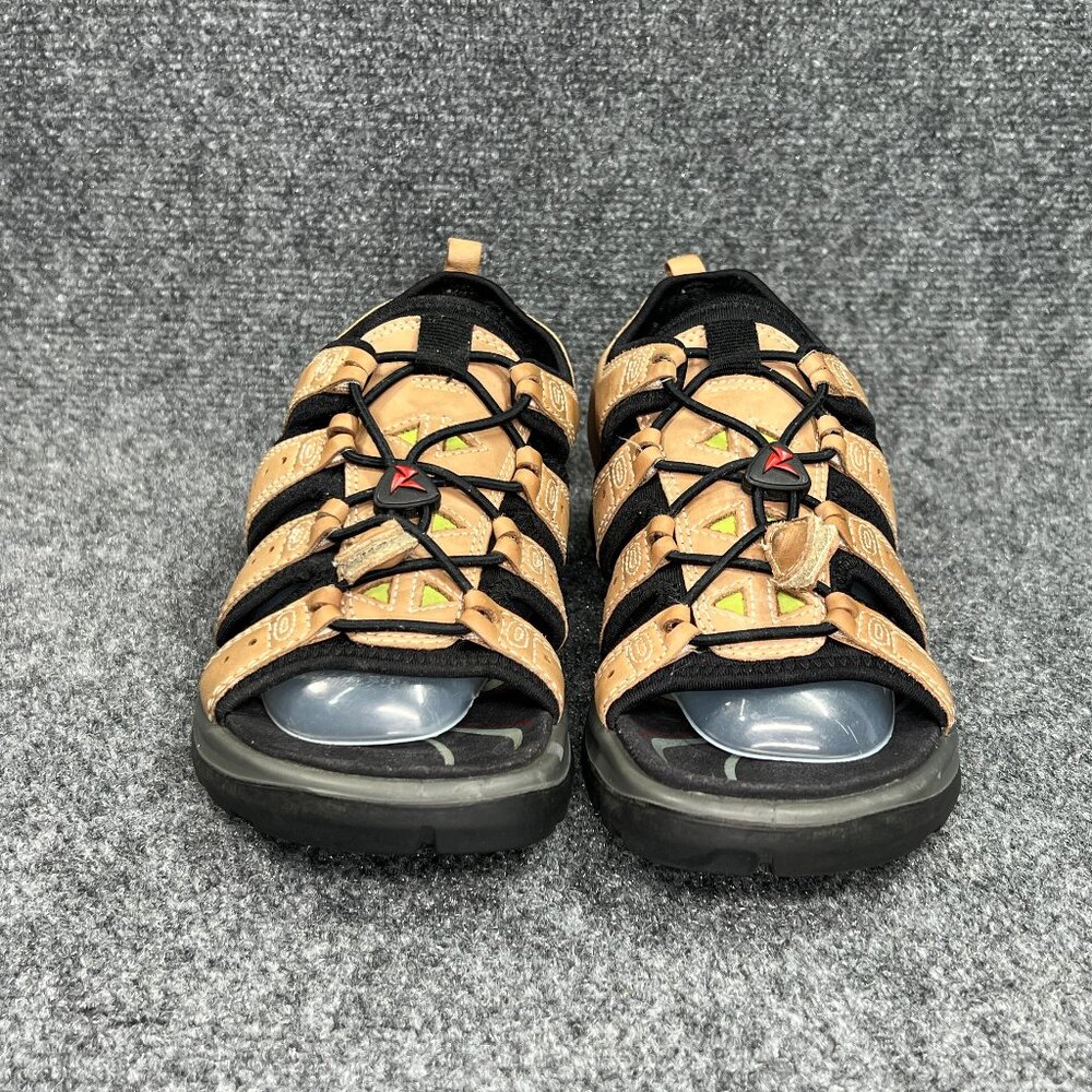 Ecco Bluma Sandals Women's Size 8 Brown Leather Bungee Lace Outdoor Hiking Shoes - Picture 2 of 11